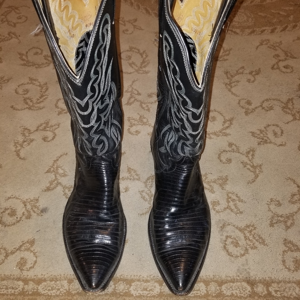 Justin Lizard Boots